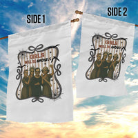 Halloween Feminist Garden Flag Girls Will Be Ghouls Women Empowerment - Wonder Print Shop