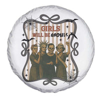 Halloween Feminist Spare Tire Cover Girls Will Be Ghouls Women Empowerment - Wonder Print Shop
