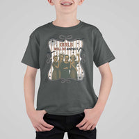 Halloween Feminist T Shirt For Kid Girls Will Be Ghouls Women Empowerment - Wonder Print Shop