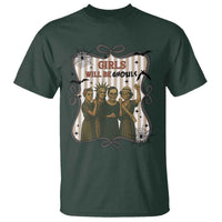 Halloween Feminist T Shirt Girls Will Be Ghouls Women Empowerment - Wonder Print Shop