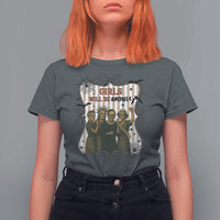 Halloween Feminist T Shirt For Women Girls Will Be Ghouls Women Empowerment - Wonder Print Shop