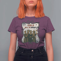 Halloween Feminist T Shirt For Women Girls Will Be Ghouls Women Empowerment - Wonder Print Shop