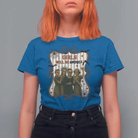 Halloween Feminist T Shirt For Women Girls Will Be Ghouls Women Empowerment - Wonder Print Shop