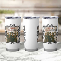 Halloween Feminist Tumbler Cup Girls Will Be Ghouls Women Empowerment