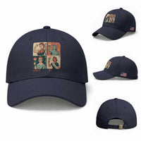 Girls Will Be Girls Baseball Cap Patriotic Feminist USA Women