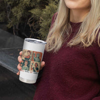 Girls Will Be Girls Tumbler Cup Patriotic Feminist USA Women