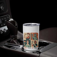 Girls Will Be Girls Tumbler Cup Patriotic Feminist USA Women