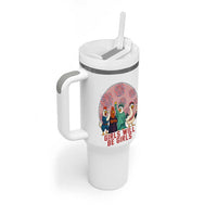 Girls Will Be Girls Tumbler With Handle Funny Patriotic Feathered Feminists Ducks