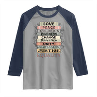 Human Rights Bookish Raglan Shirt Kindness Peace Equality Flower For Women - Wonder Print Shop