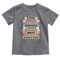 Human Rights Bookish Toddler T Shirt Kindness Peace Equality Flower For Women - Wonder Print Shop