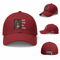 Girl Will Be Girls Baseball Cap Medusa Mythology Feminist Women