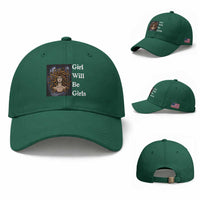 Girl Will Be Girls Baseball Cap Medusa Mythology Feminist Women