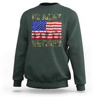 Retired Veteran Sweatshirt American Flag US Army Patriotic USA Pride - Wonder Print Shop