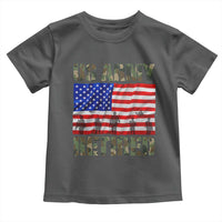 Retired Veteran Toddler T Shirt American Flag US Army Patriotic USA Pride - Wonder Print Shop