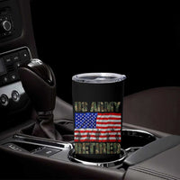 Retired Veteran Tumbler Cup American Flag US Army Patriotic USA Pride