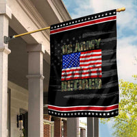 Retired Veteran Garden Flag American Flag US Army Patriotic USA Pride