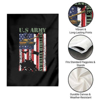 Retired Army Garden Flag American Flag US Patriotic USA Pride - Wonder Print Shop