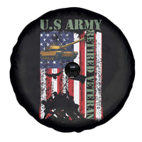 Retired Army Spare Tire Cover American Flag US Patriotic USA Pride - Wonder Print Shop
