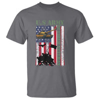 Retired Army T Shirt American Flag US Patriotic USA Pride - Wonder Print Shop