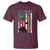 Retired Army T Shirt American Flag US Patriotic USA Pride - Wonder Print Shop