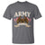 Retirement Army Veteran T Shirt American Flag USA Patriotic - Wonder Print Shop