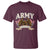 Retirement Army Veteran T Shirt American Flag USA Patriotic - Wonder Print Shop