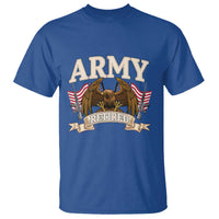 Retirement Army Veteran T Shirt American Flag USA Patriotic - Wonder Print Shop