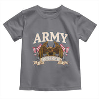 Retirement Army Veteran Toddler T Shirt American Flag USA Patriotic - Wonder Print Shop