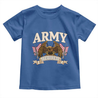 Retirement Army Veteran Toddler T Shirt American Flag USA Patriotic - Wonder Print Shop