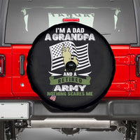 Retired Army Spare Tire Cover Funny I Am A Dad A Grandpa Nothing Scares Me - Wonder Print Shop
