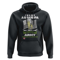 Retired Army Hoodie Funny I Am A Dad A Grandpa Nothing Scares Me - Wonder Print Shop