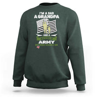 Retired Army Sweatshirt Funny I Am A Dad A Grandpa Nothing Scares Me - Wonder Print Shop