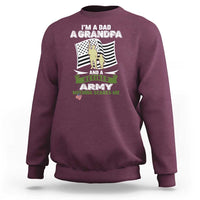 Retired Army Sweatshirt Funny I Am A Dad A Grandpa Nothing Scares Me - Wonder Print Shop
