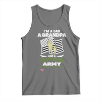 Retired Army Tank Top Funny I Am A Dad A Grandpa Nothing Scares Me - Wonder Print Shop