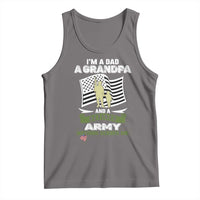 Retired Army Tank Top Funny I Am A Dad A Grandpa Nothing Scares Me - Wonder Print Shop