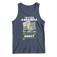 Retired Army Tank Top Funny I Am A Dad A Grandpa Nothing Scares Me - Wonder Print Shop