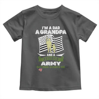 Retired Army Toddler T Shirt Funny I Am A Dad A Grandpa Nothing Scares Me - Wonder Print Shop
