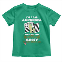 Retired Army Toddler T Shirt Funny I Am A Dad A Grandpa Nothing Scares Me - Wonder Print Shop