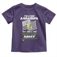 Retired Army Toddler T Shirt Funny I Am A Dad A Grandpa Nothing Scares Me - Wonder Print Shop