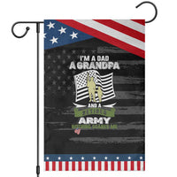 Retired Army Garden Flag Funny I Am A Dad A Grandpa Nothing Scares Me