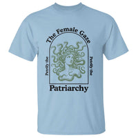 Feminist T Shirt The Female Gaze Petrify The Patriarchy Mythology Medusa - Wonder Print Shop