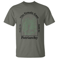 Feminist T Shirt The Female Gaze Petrify The Patriarchy Mythology Medusa - Wonder Print Shop