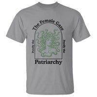 Feminist T Shirt The Female Gaze Petrify The Patriarchy Mythology Medusa - Wonder Print Shop