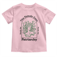 Feminist Toddler T Shirt The Female Gaze Petrify The Patriarchy Mythology Medusa - Wonder Print Shop