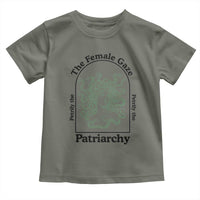 Feminist Toddler T Shirt The Female Gaze Petrify The Patriarchy Mythology Medusa - Wonder Print Shop