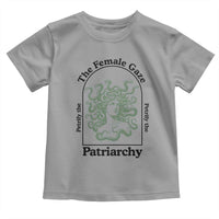 Feminist Toddler T Shirt The Female Gaze Petrify The Patriarchy Mythology Medusa - Wonder Print Shop