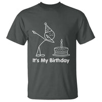 Dabbing Stickman Party Humor Gift T Shirt It Is My Birthday