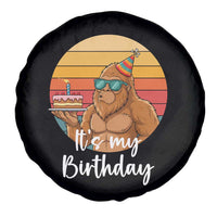 It Is My Birthday Spare Tire Cover Funny Bigfoot Blowing Candle Birthday Cake