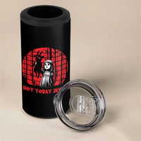 Not Today Jesus 4 in 1 Can Cooler Tumbler Gothic Dark Art Pastel Goth Creepy Graphic