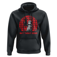 Not Today Jesus Hoodie Gothic Dark Art Pastel Goth Creepy Graphic